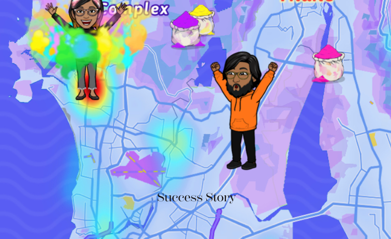 𝐇𝐨𝐥𝐢 𝐃𝐡𝐨𝐥 𝐋𝐞𝐧𝐬 X Snap Map